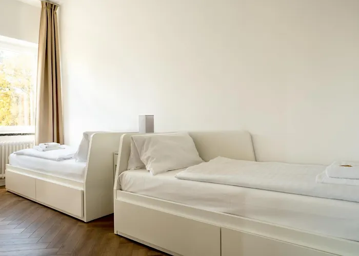 Apartment Airport Fuer 4 - Smart Tv - Kueche - Echarger